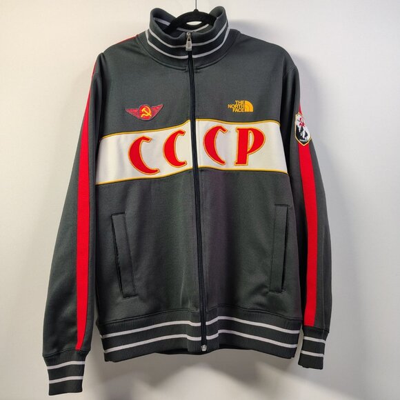 The North Face A5 Series Soviet Russia CCCP Elberus Summit Track Jacket Mens VTG